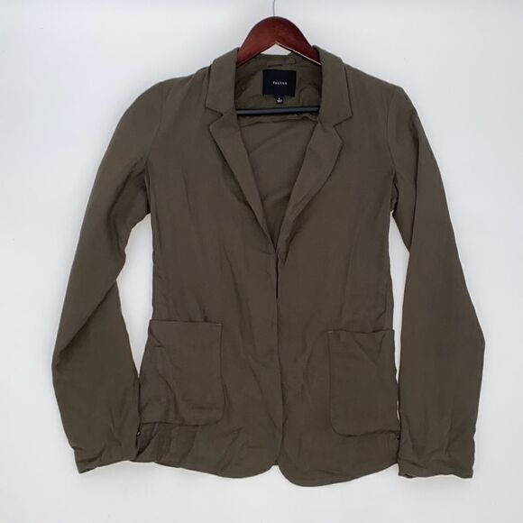 Talula Open Sweater Army Green Women’s Size 0 Aritzia Work wear - Picture 8 of 8